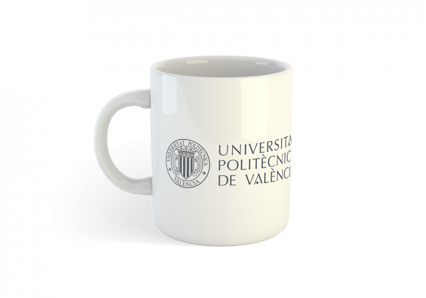 taza blanca upv